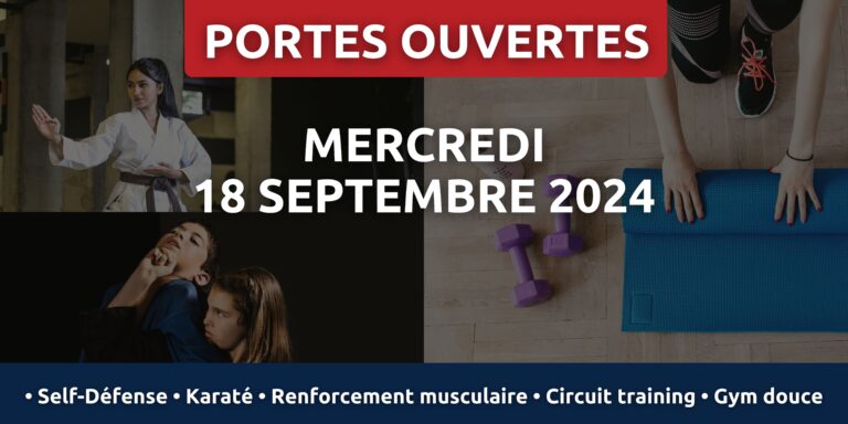 PORTES OUVERTES – Mercredi 18 septembre 2024